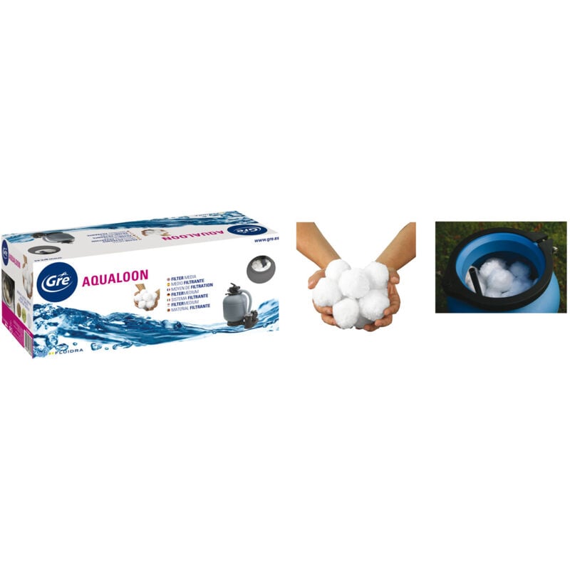 foto del prodotto box aqualoon per filtrazione piscina di gre