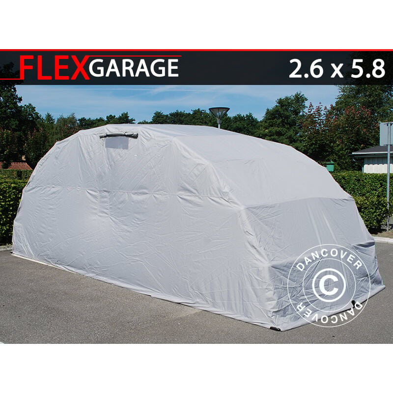 foto del prodotto box auto auto , 2,6x5,8x2,1m, grigio