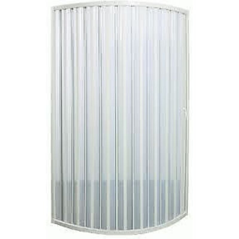 foto del prodotto box cabina doccia una porta apertura laterale in pvc cm 90 x 90 h 190 175