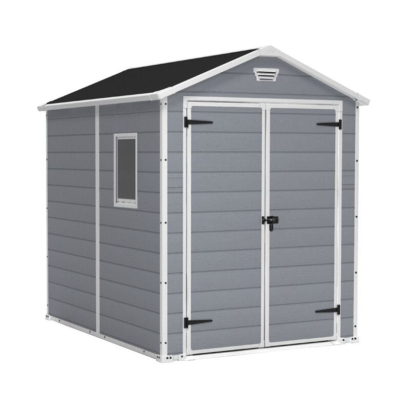 foto del prodotto box casetta capanno keter in resina da giardino 185x236x227 manor 8x6 dd 70037 