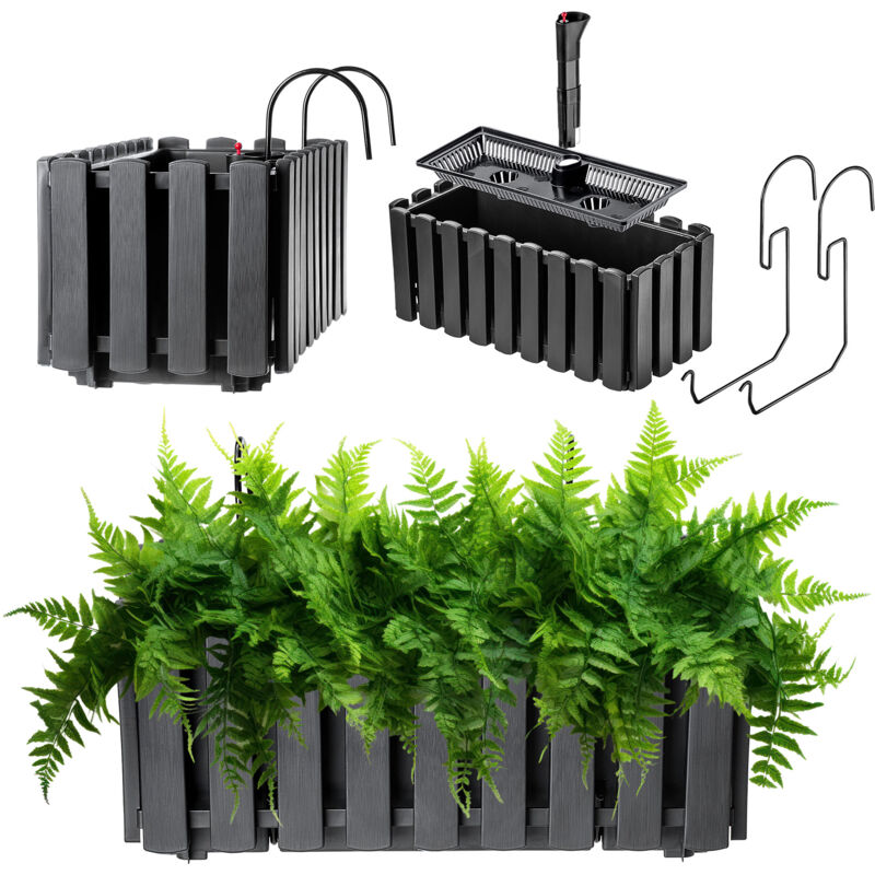 foto del prodotto box da balcone kadax 38 cm 2 maniglie antracite