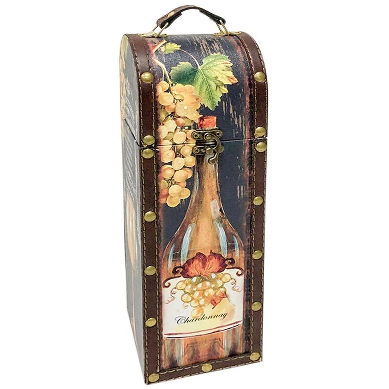 foto del prodotto box da cucina bottlener di bottiglia marrone 11x11x36cm 27544 signes grimalt