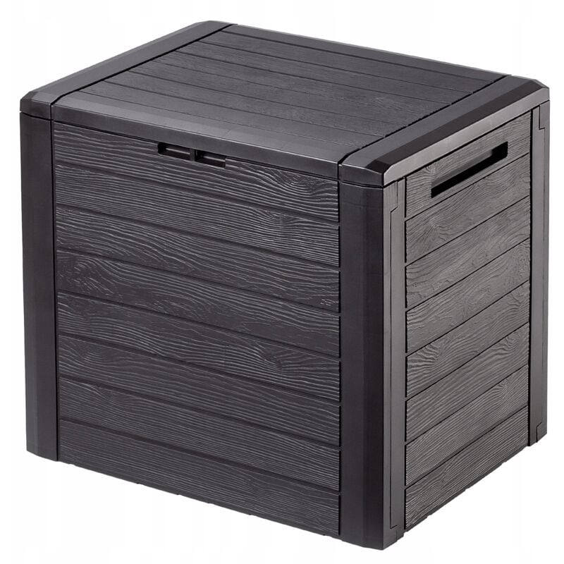 foto del prodotto box da giardino per balcone box 140l marrone kadax