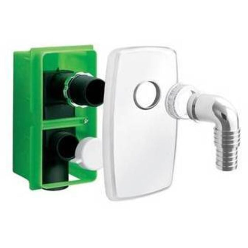 foto del prodotto box da incasso compact con sifone estraibile bianco bonomini