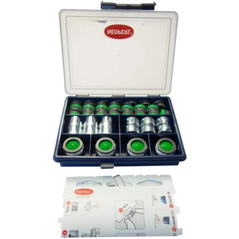 foto del prodotto box di manutenzione con 31 aeratori da 7,5 a 9l min.