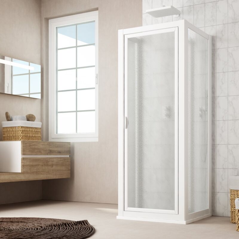 foto del prodotto box doccia 3 lati battente 70x85x70 cm h 190 in acrilico mod. sigma trio