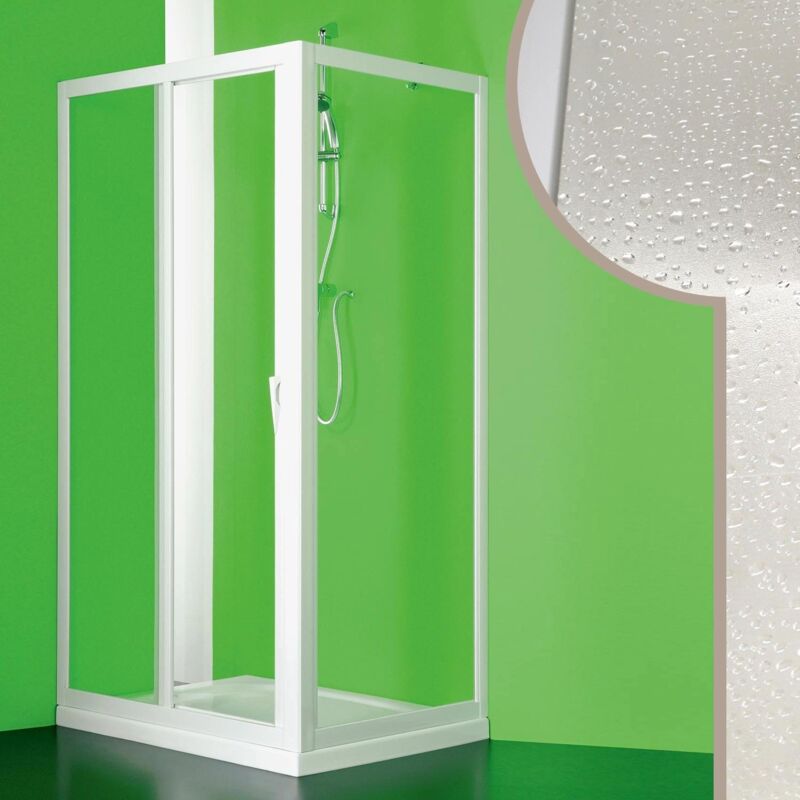 foto del prodotto box doccia 70x140 cm in acrilico mod. mercurio con apertura centrale