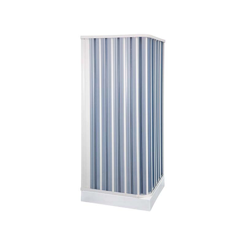 foto del prodotto box doccia a 2 lati cm 80 x 80 h.184 con apertura riducibile e reversibile