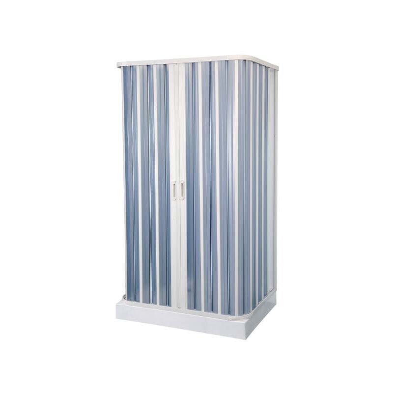 foto del prodotto box doccia a 3 lati cm 80 x 90 x 80 h.184 con apertura riducibile