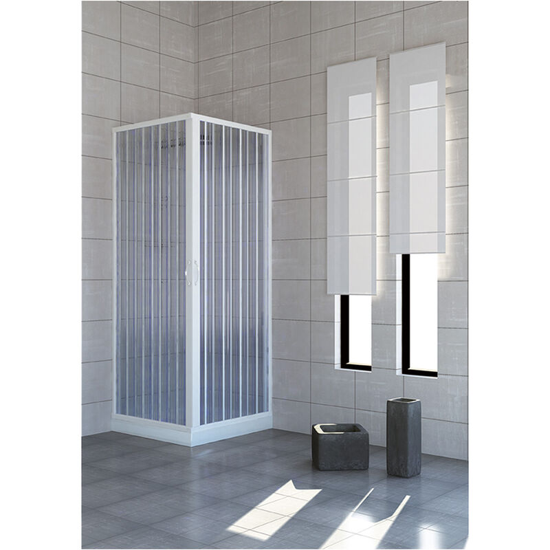 foto del prodotto box doccia a due porte nilo cm 80 x 100 h 185