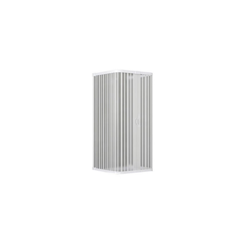 foto del prodotto box doccia a soffietto riducibile cono linea pliss 95x95x95 cm