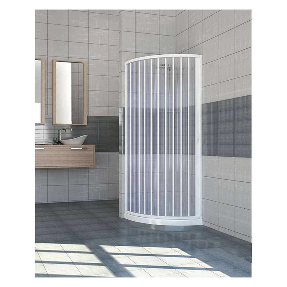 foto del prodotto box doccia ad una porta kama cm 90x90 h 185 fluxy