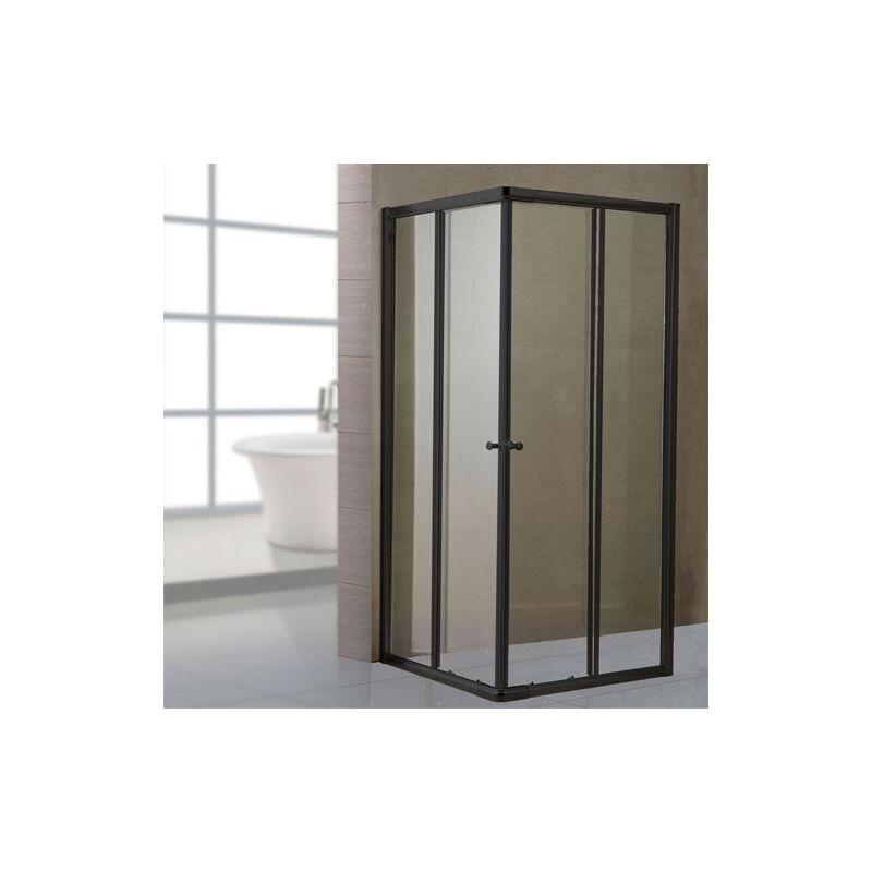 foto del prodotto box doccia angolare altezza 185 cm. cabina docce bagno