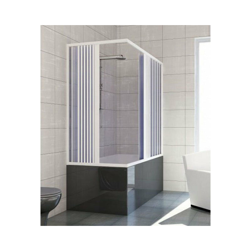foto del prodotto box doccia per vasca a parete in pvc modello piranha