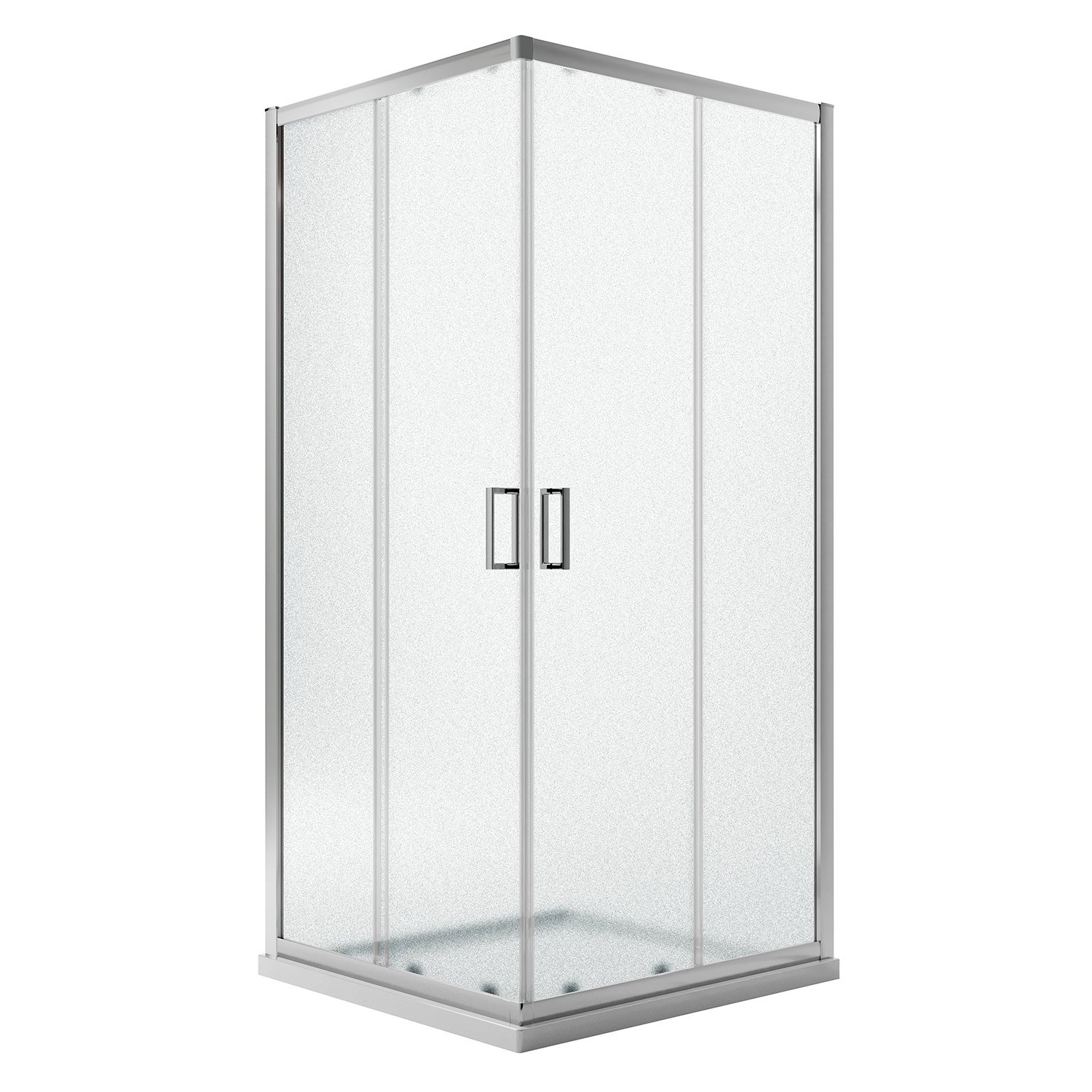 foto del prodotto box doccia quadrato 90x90 h185 stampato c 6mm mod. ready