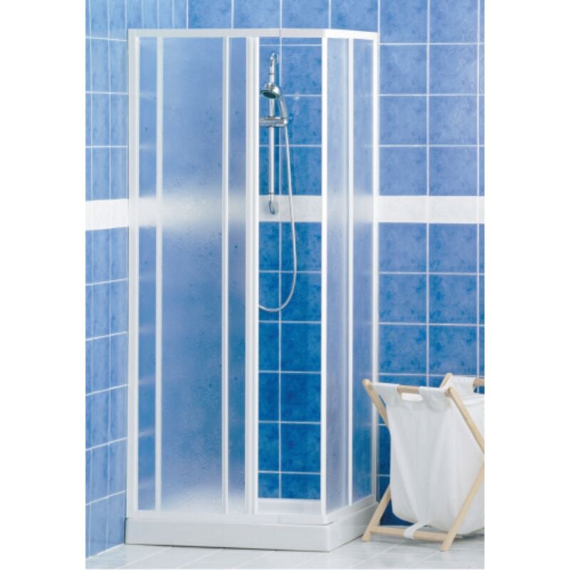foto del prodotto box doccia regolabile cabina bianca lusso s01m cm 68 80 cabine bagno