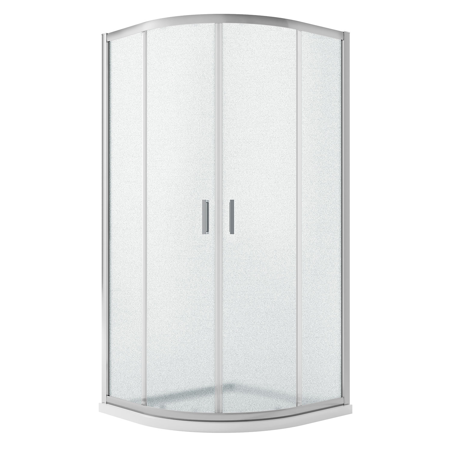 foto del prodotto box doccia semicircolare 90x90 h185 stampato c 6mm mod. ready