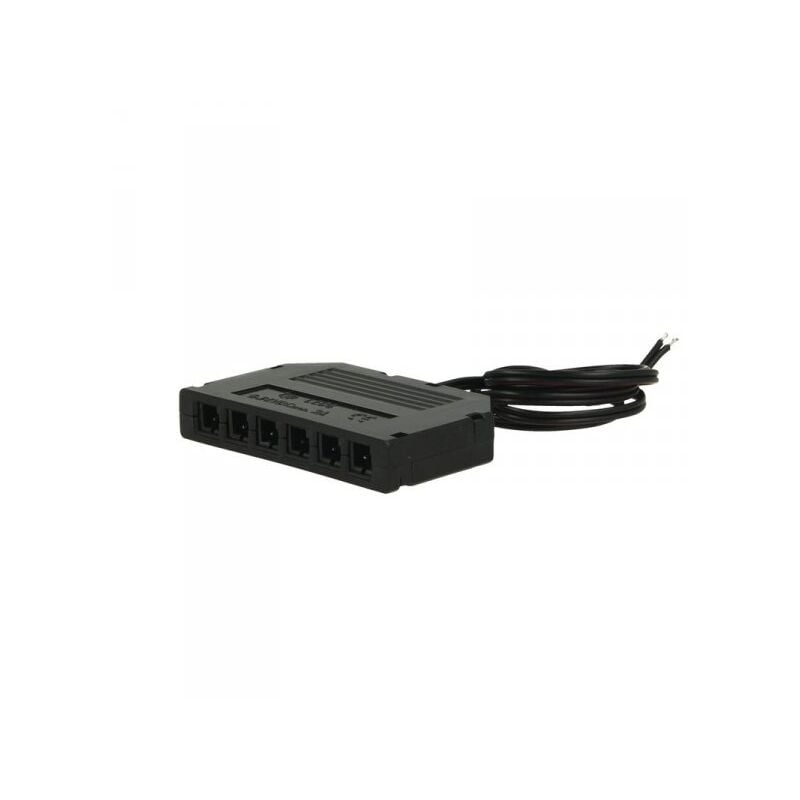 foto del prodotto box hub splitter ciabatte duplicatore sdoppiatore 6 uscite femmine per mobili max 3a compatibile con cl2023