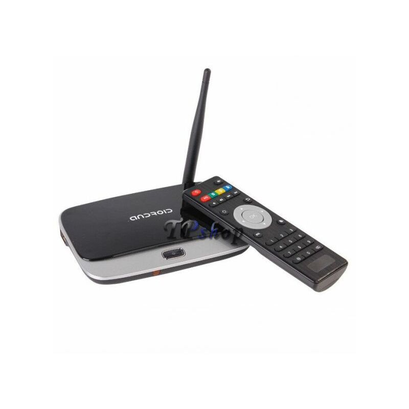 foto del prodotto box lettore android tv smart media player wifi 1080p hdmi 8gb full hd at918