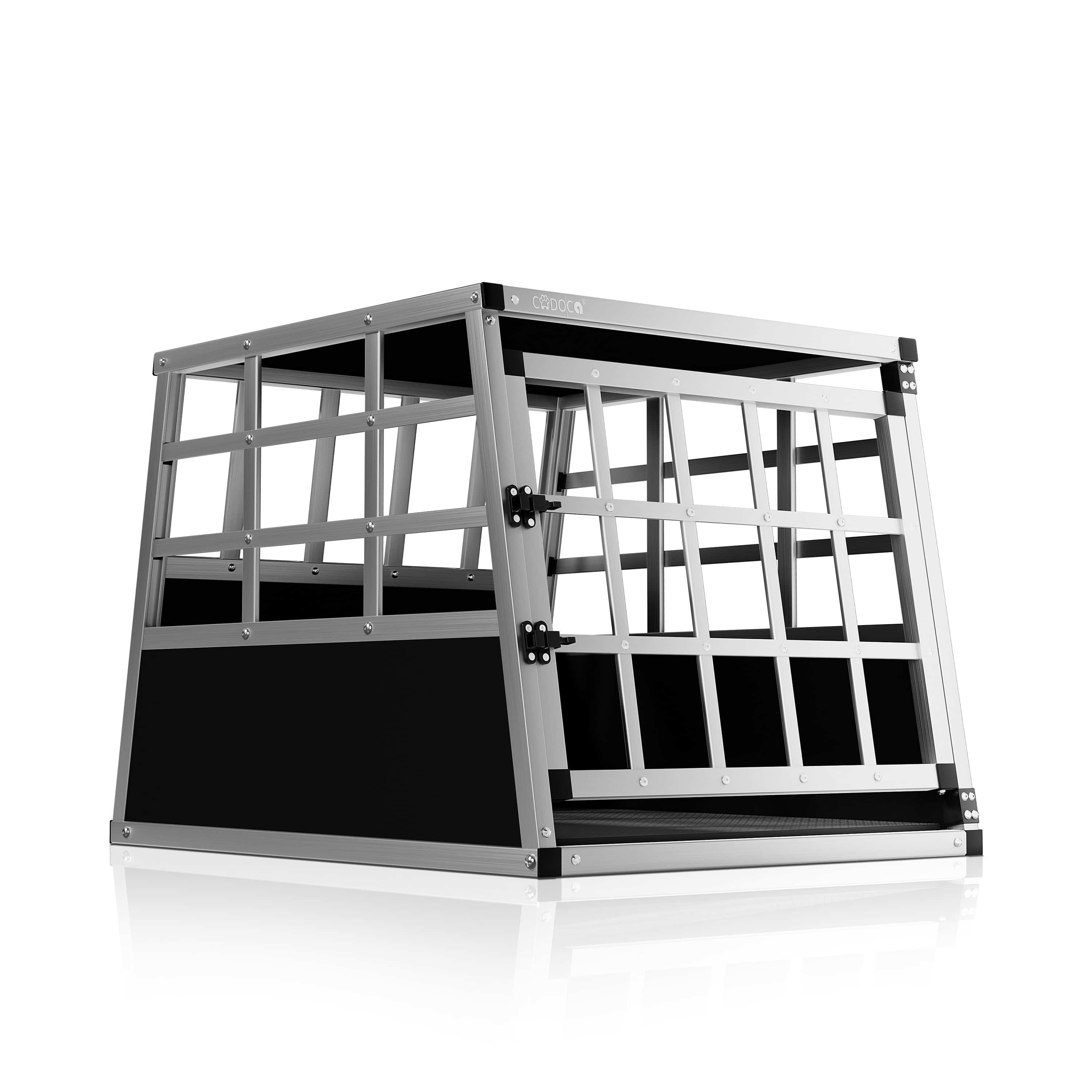 foto del prodotto box per trasporto cani m alluminio 70x54x51cm