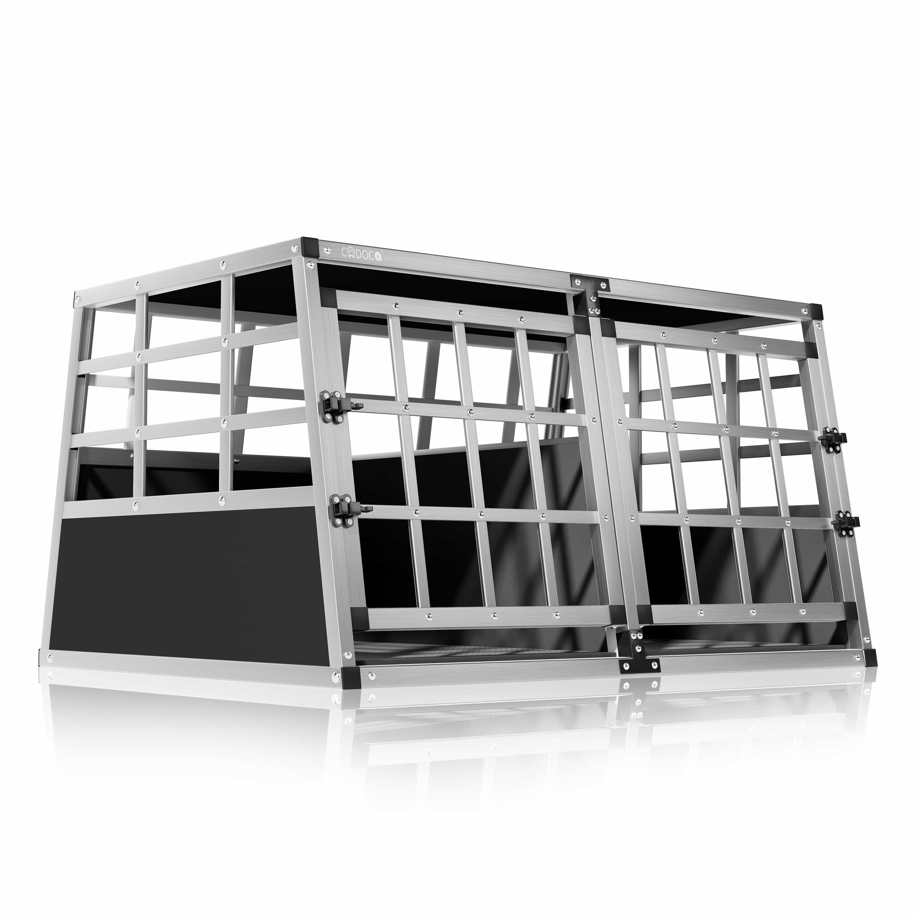 foto del prodotto box per trasporto cani xl alluminio 89x70x51cm