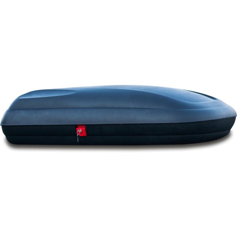 foto del prodotto box tetto auto da 320 litri ba320 in polipropilene finitura carbonio 1320x778x345 cm