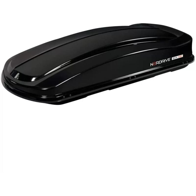 immagine 0 del prodotto box tetto per auto 430 litri in abs con doppia apertura, nero lucido n60015