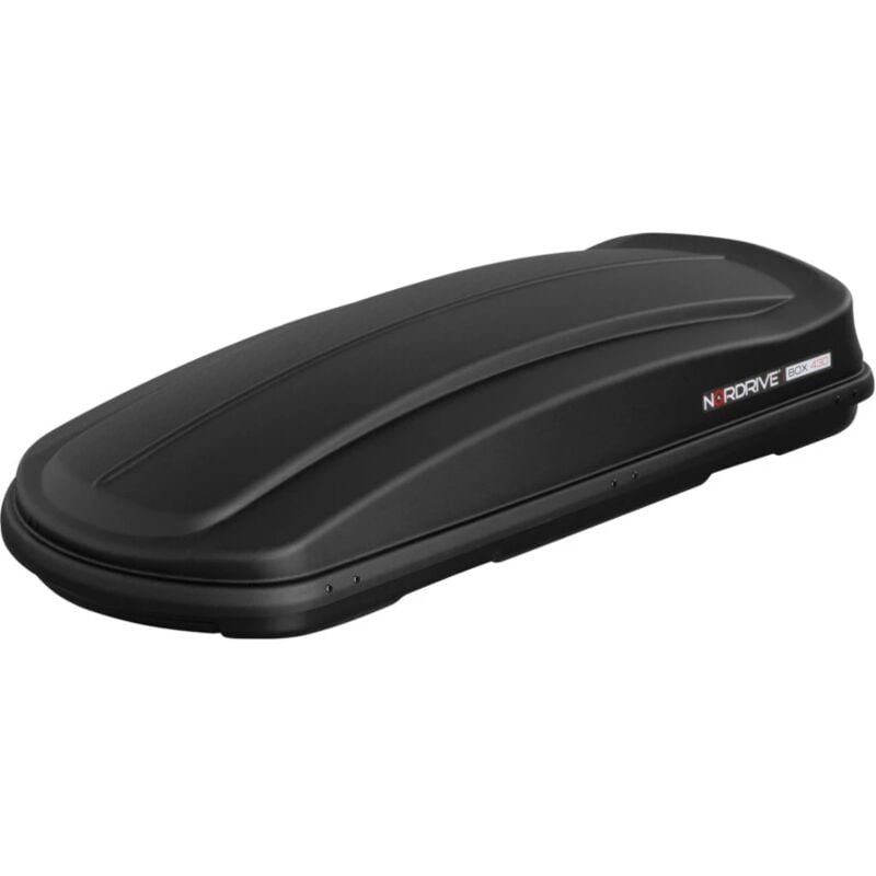 foto del prodotto box tetto per auto 430 litri in abs nero goffrato n60016