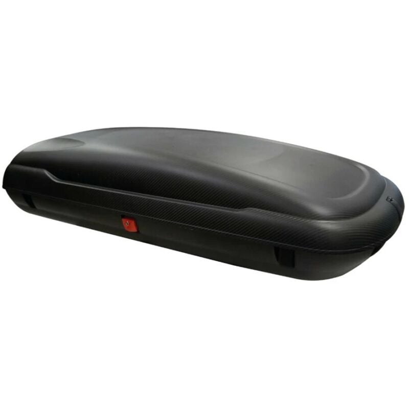 foto del prodotto box tetto per auto gran pree in polipropilene colore nero carbone, 400 litri