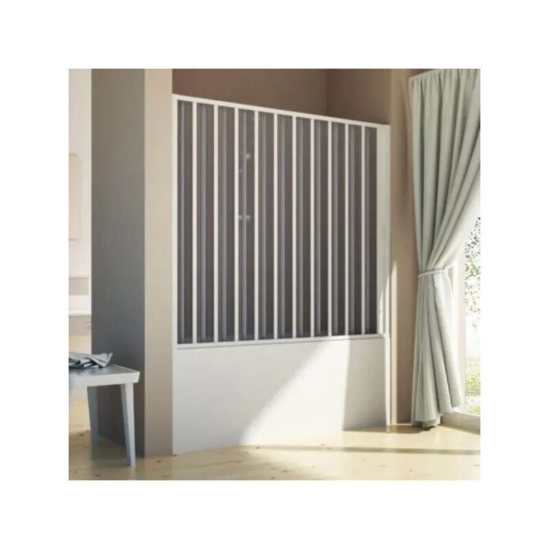 foto del prodotto box vasca riducibile in pvc modello colibri sirio plus h.153 cm 170 140 spazio ingresso max 131 cm forte