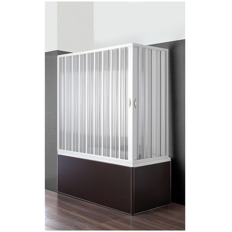 foto del prodotto box vasca soffietto 70x170cm in pvc riducibile con apertura reversibile