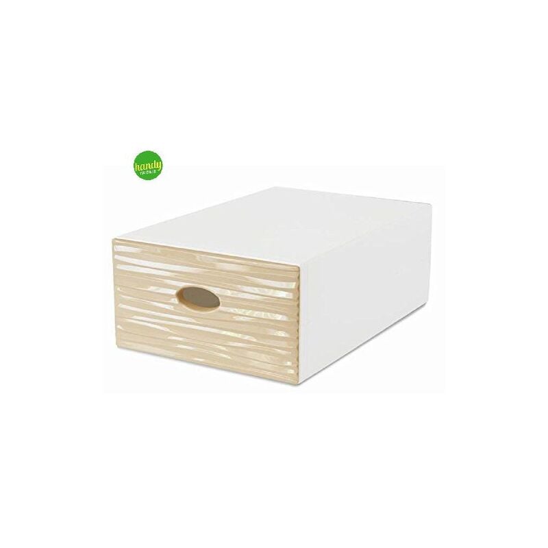 foto del prodotto box wave domoliving qbox large sabbia bianco 15 x 28 x 40 cm