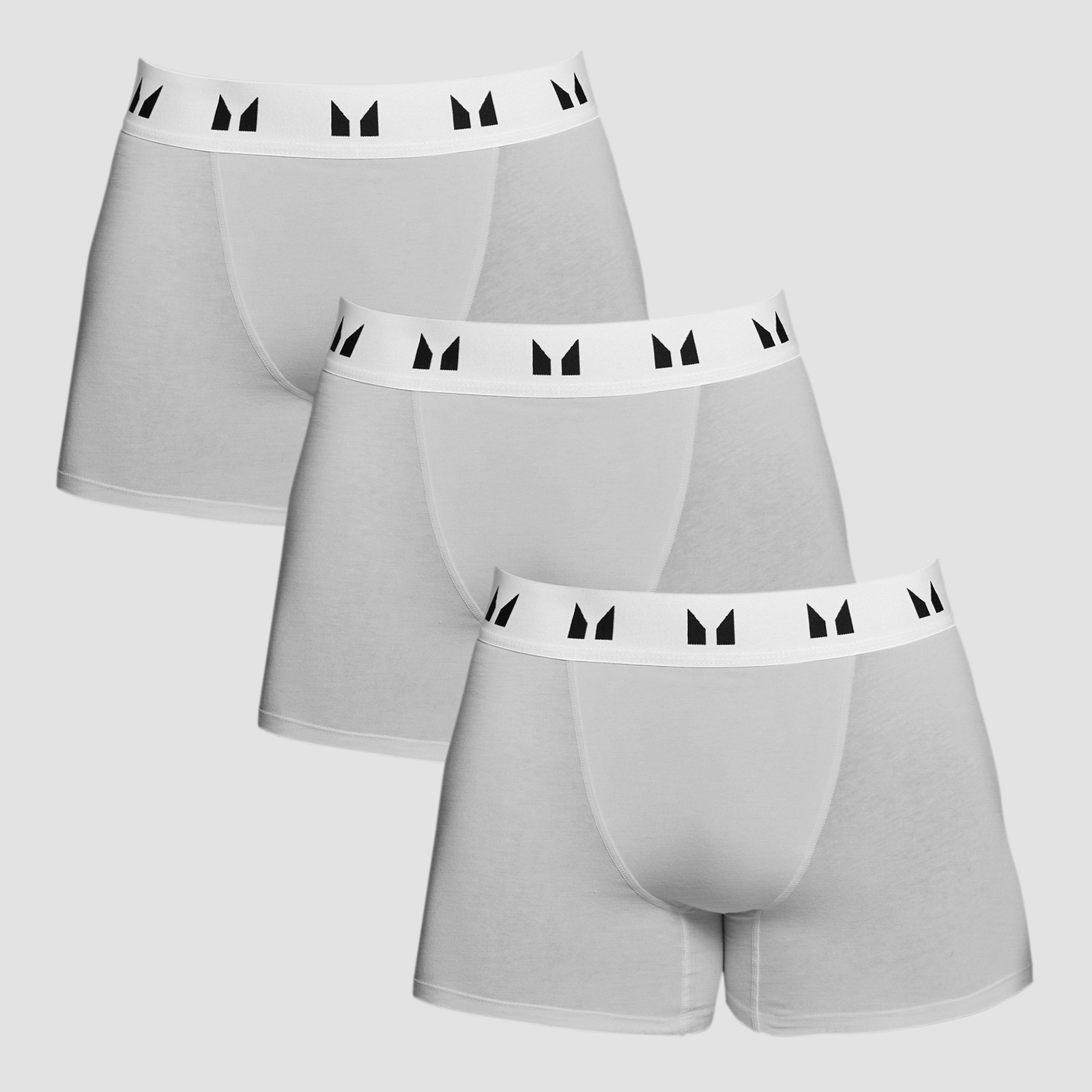 foto del prodotto boxer mp da uomo confezione da 3 grigio m lange bianco m