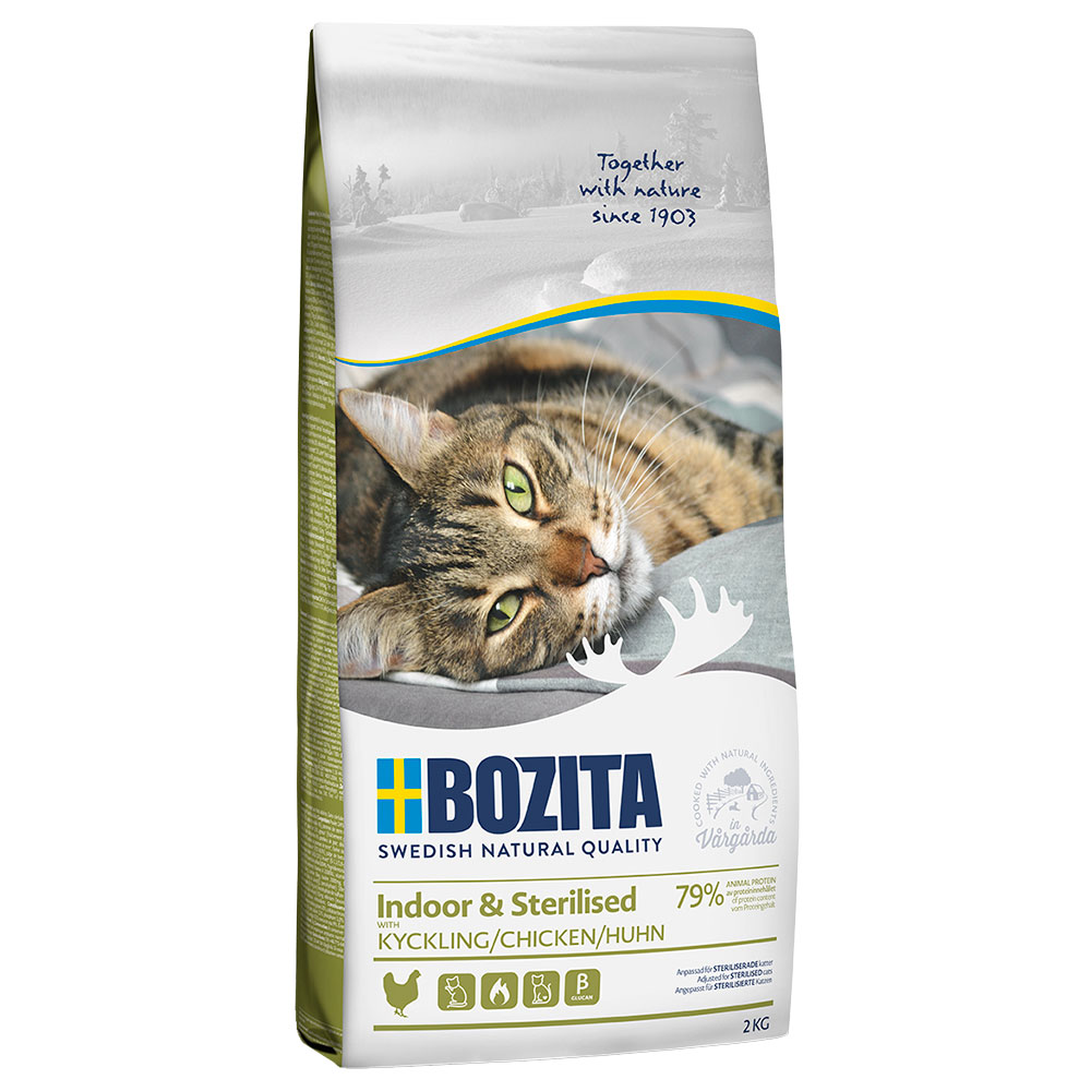 foto del prodotto bozita feline indoor sterilised 2 kg
