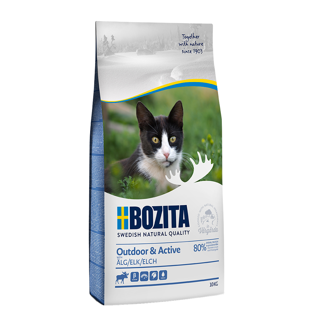 foto del prodotto bozita feline outdoor active 10 kg