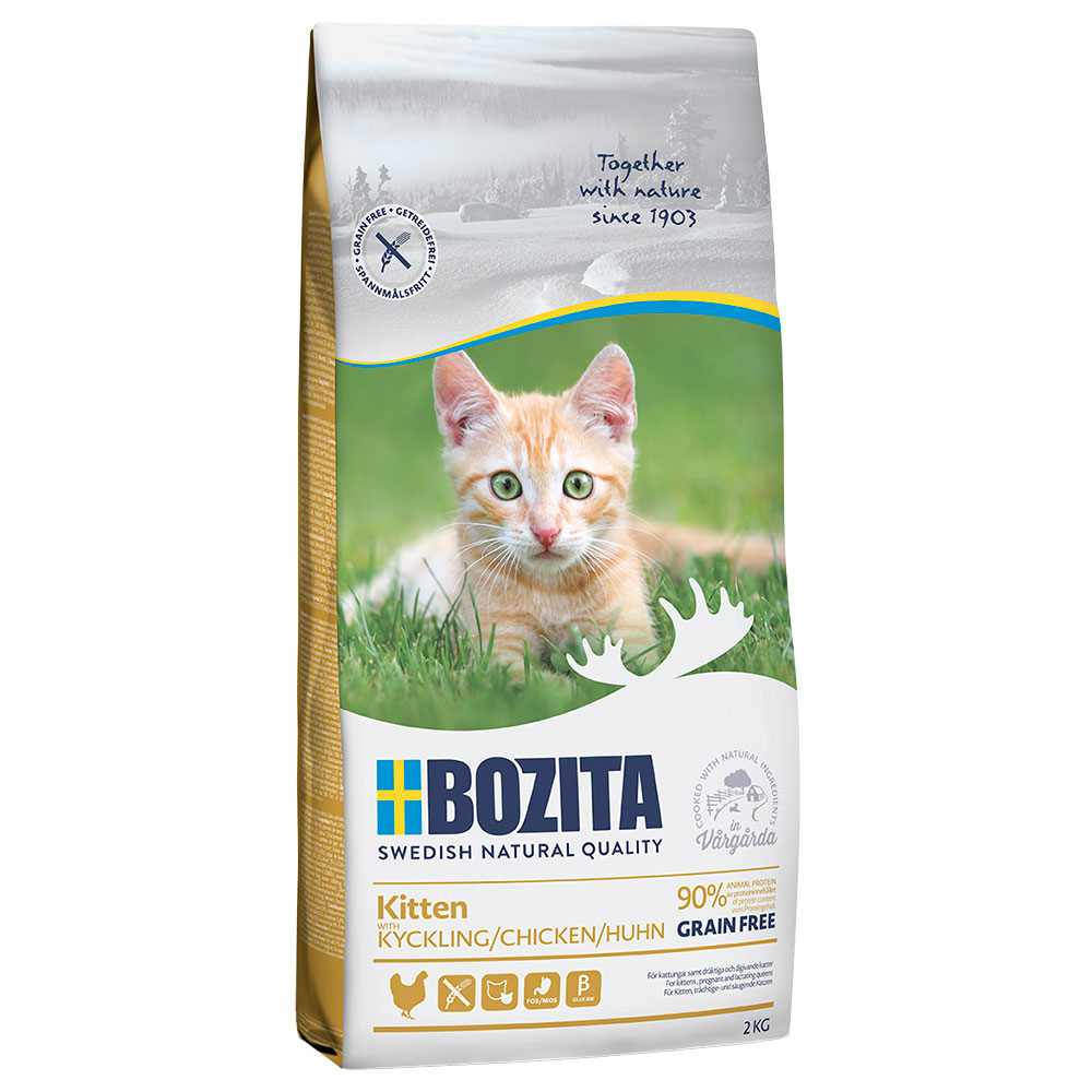 foto del prodotto bozita kitten senza cereali 2 kg