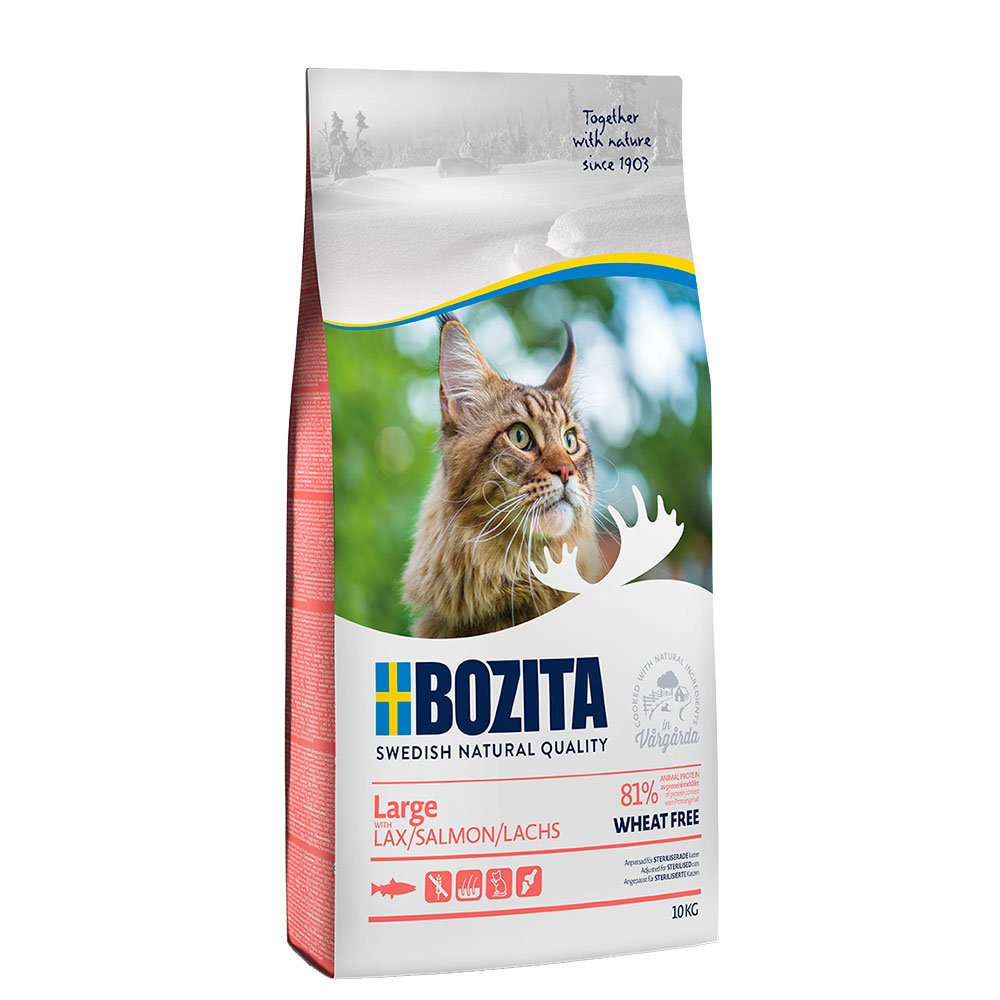 foto del prodotto bozita large senza frumento 10 kg