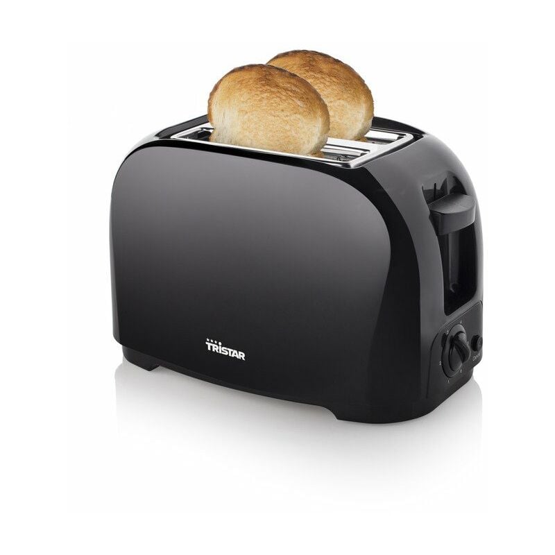 foto del prodotto br-1025 tostapane con griglia scaldabriosche nero - tristar
