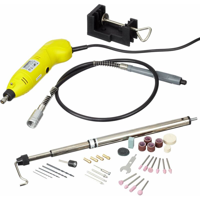 foto del prodotto br der mannesmann 92571 m92571 multiutensile elettrico incl. accessori, incl. valigia 81 parti 130 w
