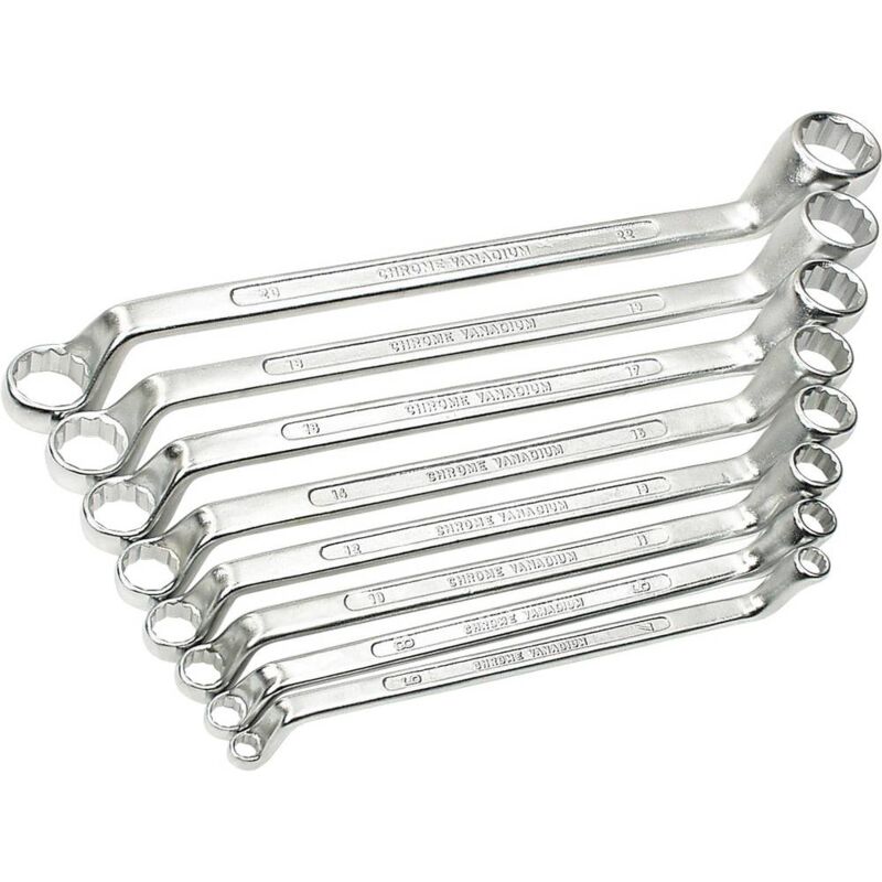 foto del prodotto br der mannesmann kit chiavi poligonali doppie 8 parti 6 22 mm n a m 140 08 din