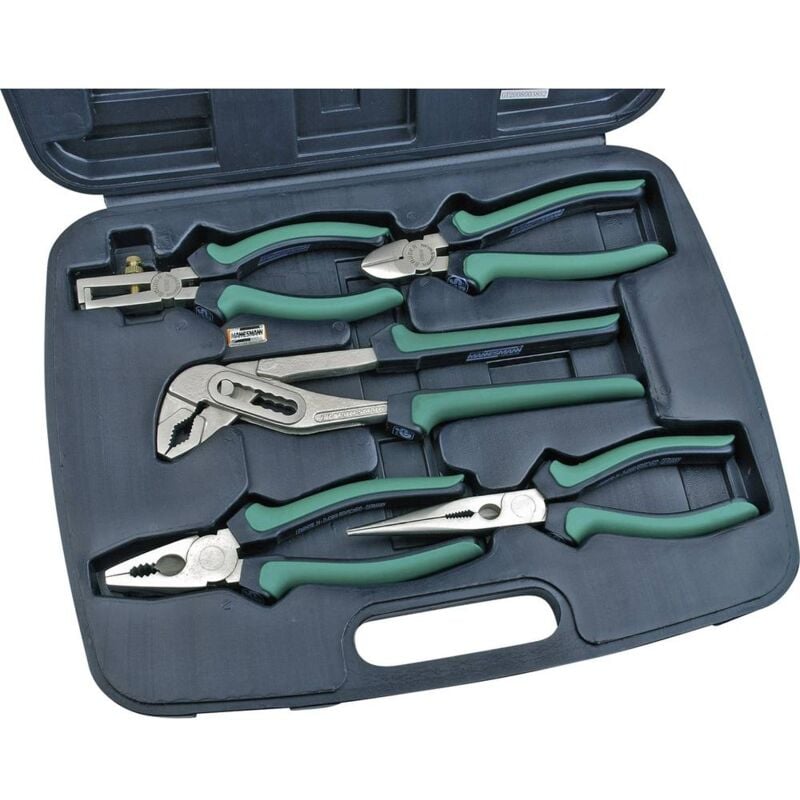 foto del prodotto br der mannesmann kit pinze officina e meccanica 5 parti m10996