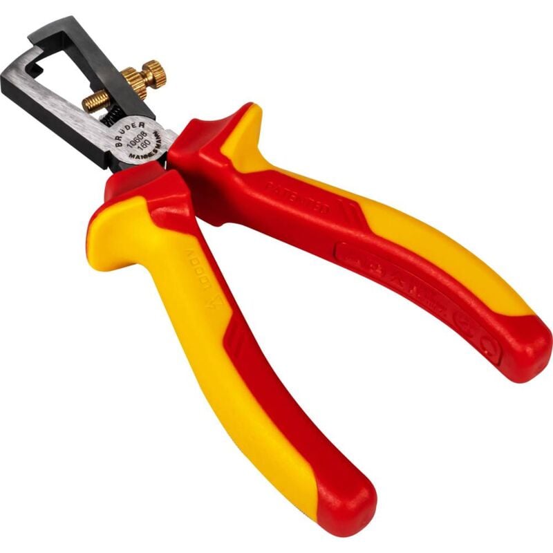 foto del prodotto br der mannesmann m10608 pinza spelacavi