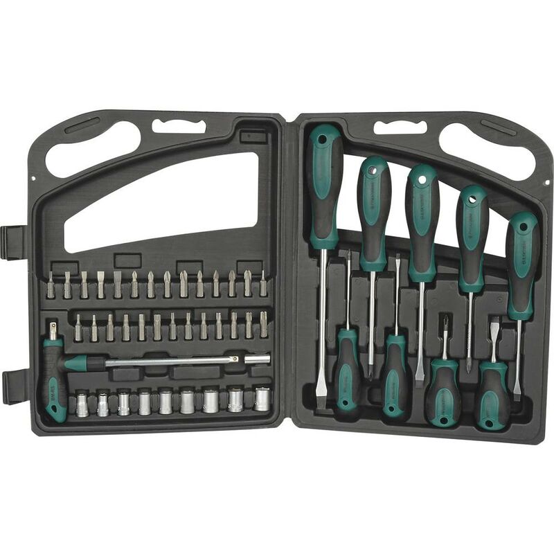 foto del prodotto br der mannesmann m11247 kit utensili 47 parti