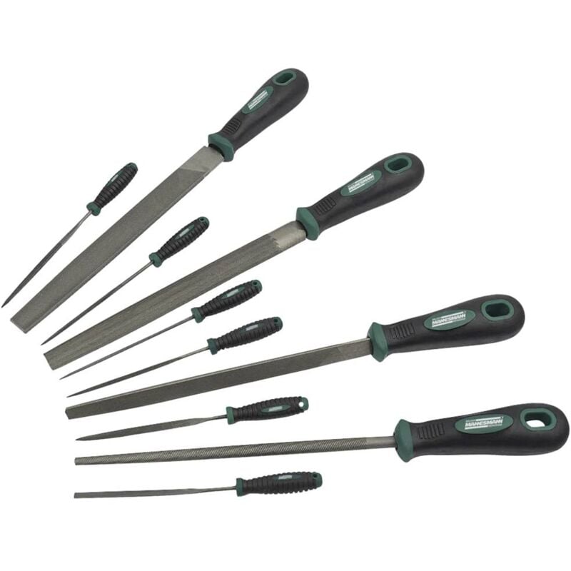 foto del prodotto br der mannesmann m61015 10 pz. set di lime 1 pz.