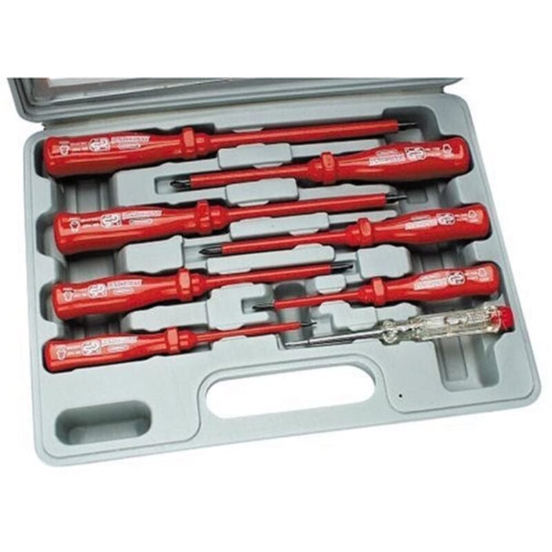 foto del prodotto br der mannesmann mannesmann m 1187 8 pl 8 set cacciaviti, 8 pz., marchi vde gs