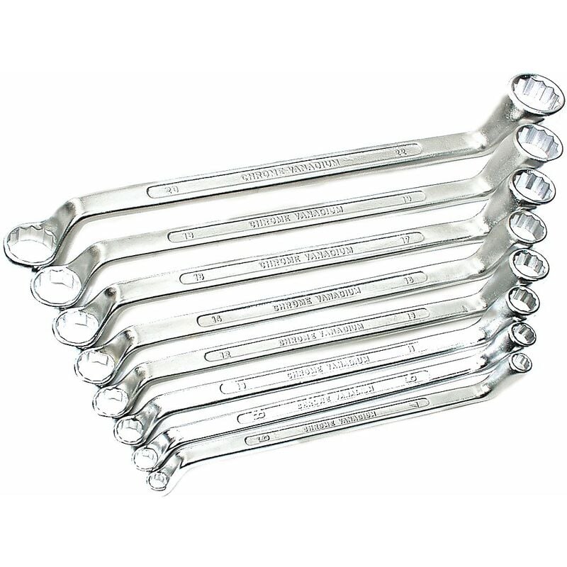 foto del prodotto br der mannesmann - mannesmann - m 140-08 set chiavi ad anello, 8 pz., 6-22 mm, cv