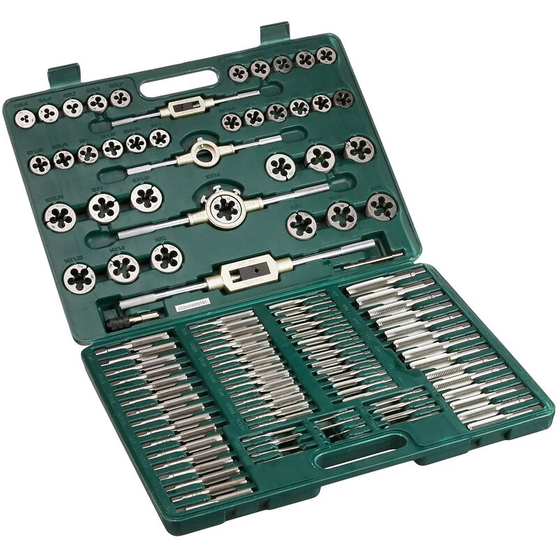 foto del prodotto br der mannesmann mannesmann m53255 set per filettatura, 110 pz.