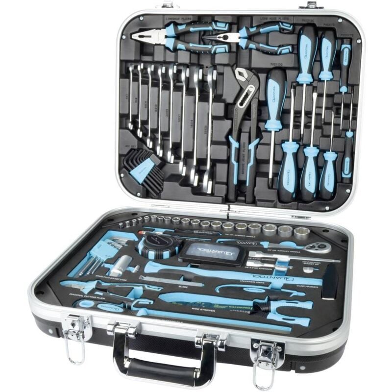 foto del prodotto br der mannesmann - quantool q25100 kit utensili 110 parti