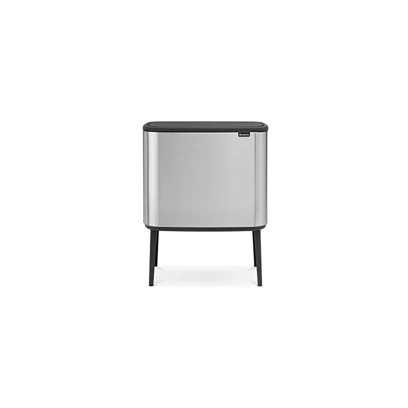 foto del prodotto brabantia 315848 cestino 36 l rettangolare acciaio acciaio inox