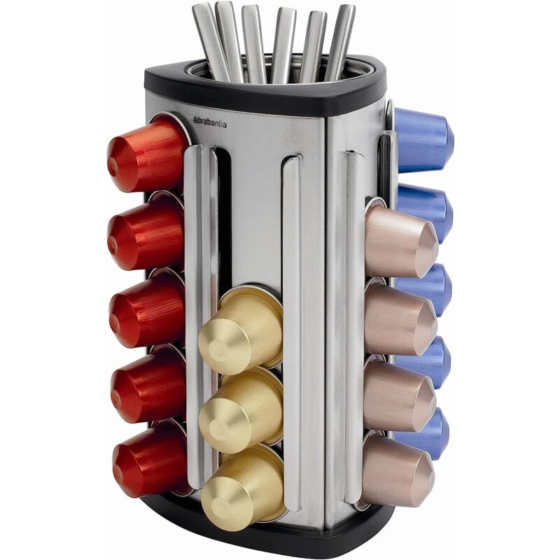 foto del prodotto brabantia 418709 distributore capsule di caff , acciaio